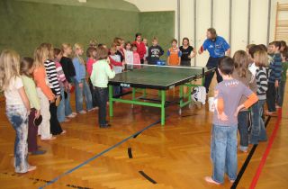 TT Schnuppertraining in der Volksschule